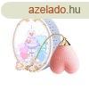 ZALO Baby Heart - akkus, vzll luxus csikl vibrtor (pink