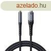 Port Audio kbel 3,5 mm Lightning 2 m Joyroom SY-A02 (fekete
