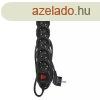 Emos PC1621R hosszabbt 1,5 m / 6 aljzat / kapcsols / 1,5 