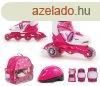 Grkorcsolya szett llthat 2 in 1 tanul, 30-33 rzsaszn 