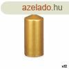 Gyertya Acorde 92538 Aranysrga 7 x 15,5 x 7 cm (12 egysg) 