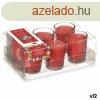 Illatos Gyertya kszlet Acorde 48-A-AR Piros bogys gymlcs