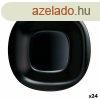 Lapos Tnyr Luminarc Carine Negro Fekete veg  26 cm (24 e