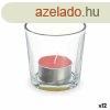Illatostott Gyertya Acorde Tealight Piros bogys gymlcsk