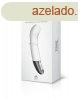  TITANZ 7" SILICONE RECHARGEABLE VIBRATOR IN IVORY WHIT