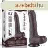  8.5&#039;&#039; Sliding Skin Dual Layer Dong Black 