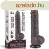 9.5&#039;&#039; Sliding Skin Dual Layer Dong Black 