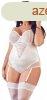 Plus size gyngyhz fehr body Suspenders, 85D/L