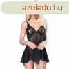 CHILIROSE - CR 4194 BABYDOLL FEKETE L/XL