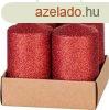 Gyertya MagicHome Karcsony, 4,8x8 cm, Roller, Csom. 4 db, c