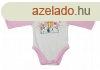 ABR Hossz ujj pamut body - Rzsaszn-Fehr - Snoopy (68)