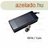 Tlt 42V 3.0A GX16-3P - elektromos rollerhez