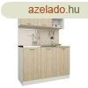 Pd L120 Alapkonyha fehr/sonoma tlgy