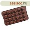 Csokold pralin forma (ajndk, szv, rzsa)