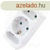 Entac EPAG-1EE2E hlzati adapter 3 aljzat (1 fldelt, 2 eur