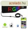 Sznes LED kijelz 39x11cm Bluetooth vezrlssel