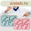 1db Aranyos Dinoszaurusz Szilikon Forma