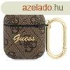 Guess GUA24GSMW AirPods 1/2 tok barna 4G Script Metal kollek