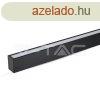 LED Lineris lmpatest SAMSUNG Chip 40W fggesztkkel, feket