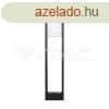10W LED Kltri lmpa SAMSUNG Chip fekete szn IP65 4000K (