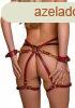Taboom Bondage in Luxury Premium Bum Harness with Cuffs