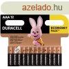 Duracell Basic Alkli Mikro Elem AAA (MN2400) (1,5V) B12