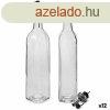 Olaj s ecet kszlet Vivalto WJ6079-L tltsz veg Kristly