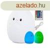 Gyerek jjeli lmpa LED tojs RGB tvirnytval s USB csat