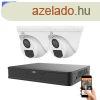 Uniview 2 biztonsgi dome kamers kamerarendszer 5MP