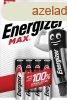 Elem, AAA mikro, 4 db, ENERGIZER "Max"