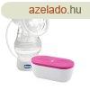 CHICCO Elektromos hordozhat anyatejfej Travel Pink USB