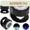 Nagyt mikroszkp 30x 3 LED uv