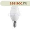 LED lmpa gyertya E14 3 Watt meleg fehr