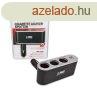 Szivargyjt eloszt 3-as 12/24v+usb 500ma 94159 felszerels