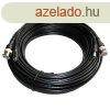 COX10: RG59 + DC video s tp kombinlt kbel - 10 Mter
