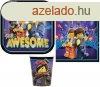 Lego kaland Movie party szett 32 db-os 18 cm-es tnyrral