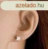 9K arany flbeval ngyzet alak tltsz cirknival, sima 
