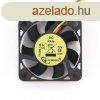 Gembird D40SM-12A 40mm sleeve bearing cooling fan 12V Black