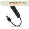 AXAGON HMA-GL3A USB3.2 multiport Hub 3-port + LAN metal blac