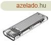 Orico TCM2-C3-SV-BP USB3.1 Type-C M.2 NVMe Enclosure Transpa