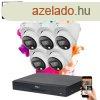 Dahua 5 dome biztonsgi kamers IP kamera rendszer 8MP szne