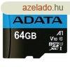 ADATA Memriakrtya MicroSDXC 64GB + Adapter UHS-I V30S (100