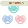 Canpol babies Szilikon szimmetrikus cumi, 6-18h, PASTELOVE