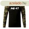 DRAGOWA Fit-T hossz ujj pl ak47, woodland 160g/m2