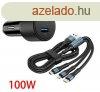 Gyors tlt USB/USB-C + 3 az 1-ben tlt klnbz tltfeje