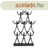 Dekoratv Figura Fekete Alumnium 36 x 8 x 70 cm MOST 55115 
