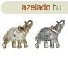 Dekoratv Figura DKD Home Decor Elefnt Ezst szn Aranysr