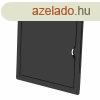 Ellenrz fedl EDM 87747 Antracit Bepthet Ngyszgletes 