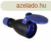 Dugaszol aljzat Solera 707t 250 V Fekete 4,8 mm 16 A IP54 M