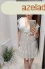 Ni ruha Onesize csinos fodros fehr Lizy XS-M mret 